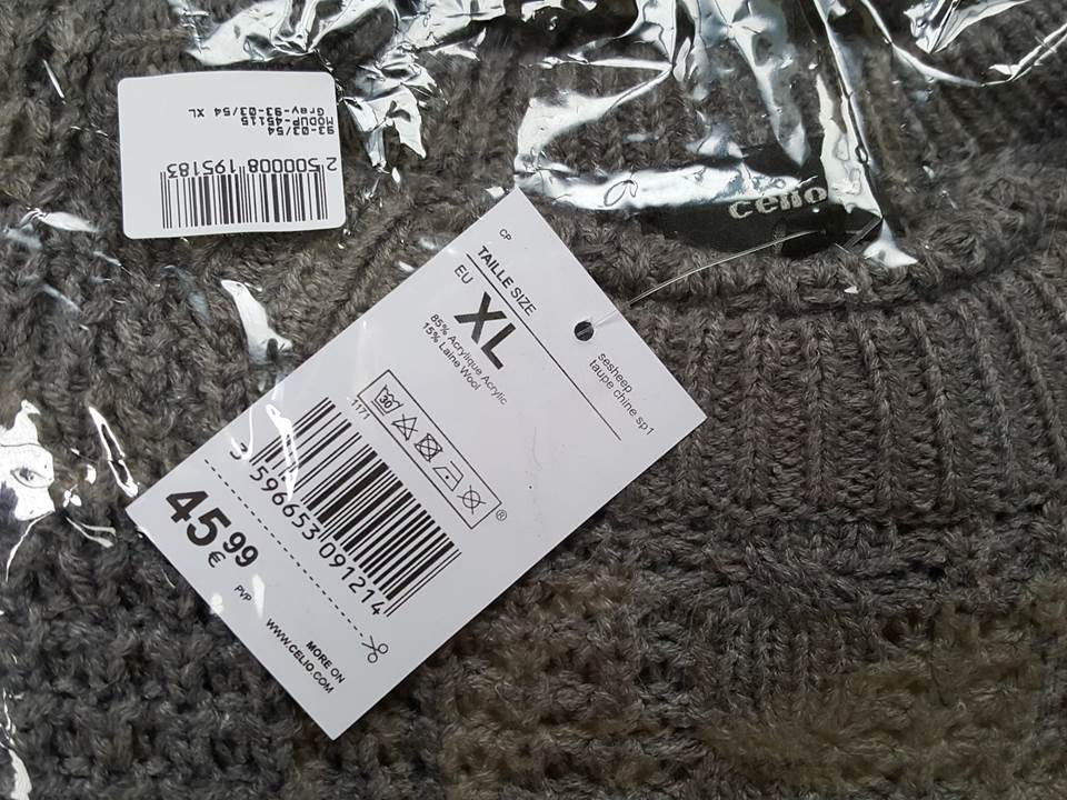 Ferfi pulover 45422