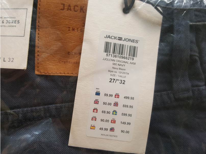 Jack and Jones farmernadrag 54920